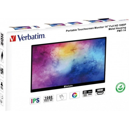 Портативный монитор Verbatim PMT-14 49591