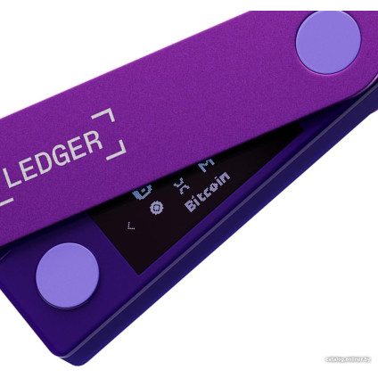 Аппаратный криптокошелек Ledger Nano X (фиолетовый аметист)