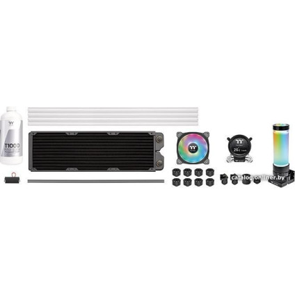 Система жидкостного охлаждения для процессора Thermaltake Pacific CLM360 Ultra Hard Tube Liquid Cooling Kit CL-W335-CU12SW-A