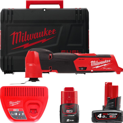 Реноватор Milwaukee M12 Fuel M12FMT-422X 4933472239 (с 2-мя АКБ 2 Ач + 4 Ач, кейс)