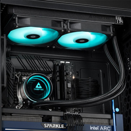 Система жидкостного охлаждения для процессора Chieftec Iceberg 240