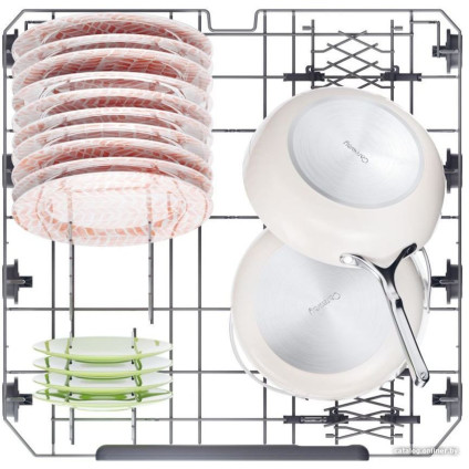 Отдельностоящая посудомоечная машина Candy RapidO CF 6B2S3PSX