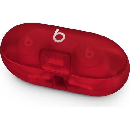 Наушники Beats Solo Buds (прозрачный красный)