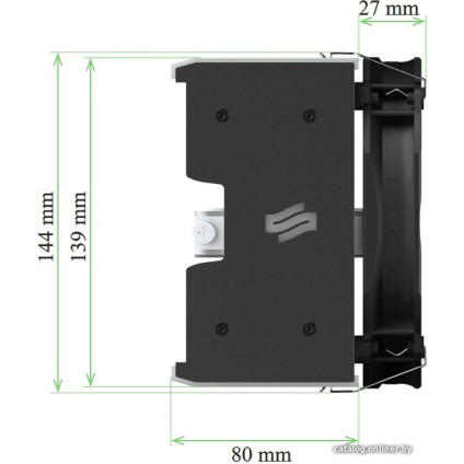 Кулер для процессора SilentiumPC Fortis 5 ARGB SPC308