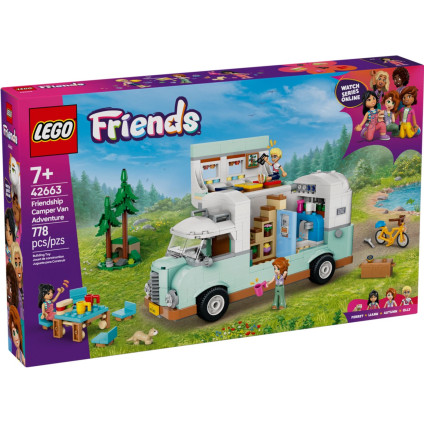 Конструктор LEGO Friends 42663 Приключение в кемпере дружбы