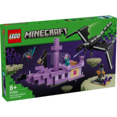 Конструктор LEGO Minecraft 21264 Эндер-Дракон и Корабль Края