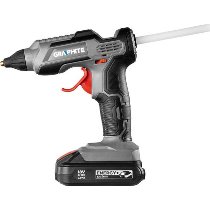 Термоклеевой пистолет GRAPHITE 58G040 (без АКБ)
