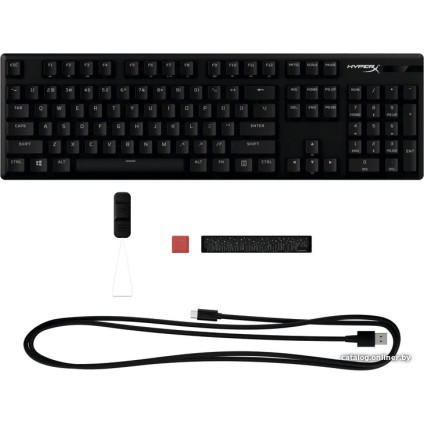 Клавиатура HyperX Alloy Origins PBT (HyperX Aqua, нет кириллицы)