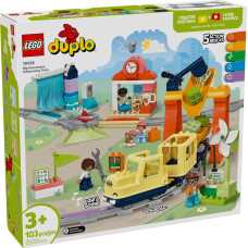 Конструктор LEGO Duplo 10428 Большой интерактивный общественный поезд