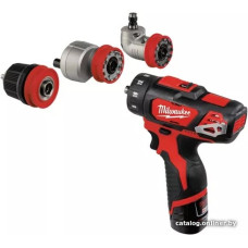 Дрель-шуруповерт Milwaukee M12 BDDXKIT-202C 4933447836 (с 2-мя АКБ, кейс)