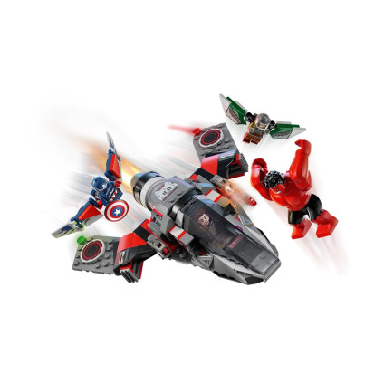 Конструктор LEGO Super Heroes Битва Капитана Америки против Красного Халка 76292