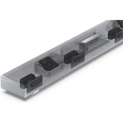 Саундбар Sharp HT-SBW53121 (серебристый)