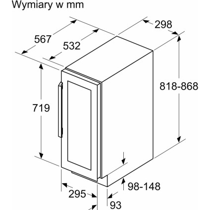 Винный шкаф Siemens KU20WVHF0