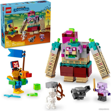 Конструктор LEGO Minecraft 21257 Столкновение с Пожирателем
