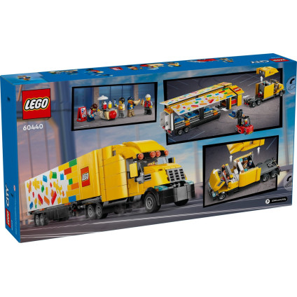 Конструктор LEGO City 60440 Желтый грузовик для доставки