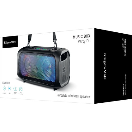 Беспроводная колонка Kruger & Matz Music Box Party DJ KM0560