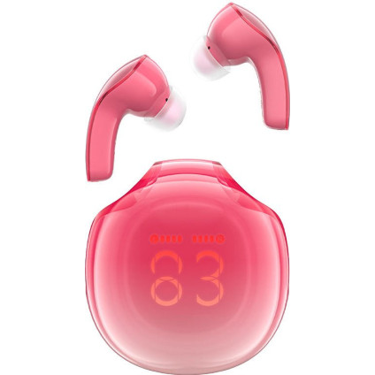 Наушники AceFast T9 Crystal Air (красный)