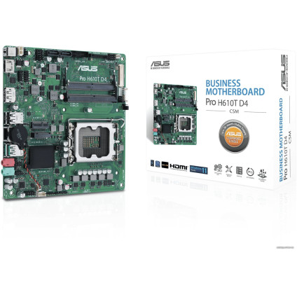 Материнская плата ASUS Pro H610T D4-CSM
