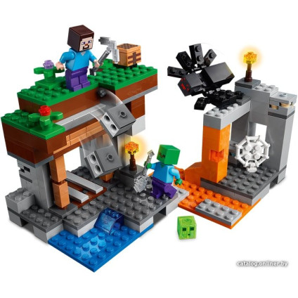 Конструктор LEGO Minecraft 21166 Заброшенная шахта