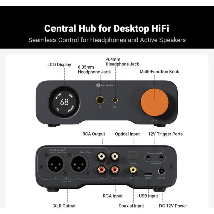 Настольный усилитель Fosi Audio ZH3