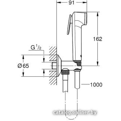 Гигиенический душ Grohe Tempesta-F Trigger Spray 30 26358000