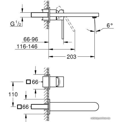 Смеситель Grohe Plus 29306003