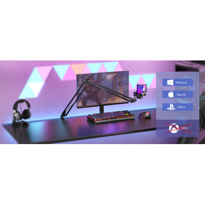 Проводной микрофон Maono DGM20S (черный)