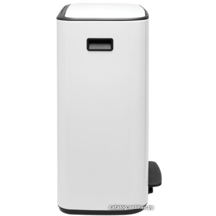 Система сортировки мусора Brabantia Bo Pedal Bin 2 x 30 л (белый)