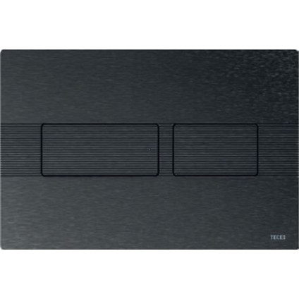 Панель смыва Tece Solid 9240438 (графит с текстурой линии)