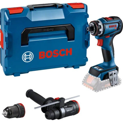 Дрель-шуруповерт Bosch GSR 18V-90 FC Professional 06019K6204 (без АКБ, набор сменных патронов, кейс)