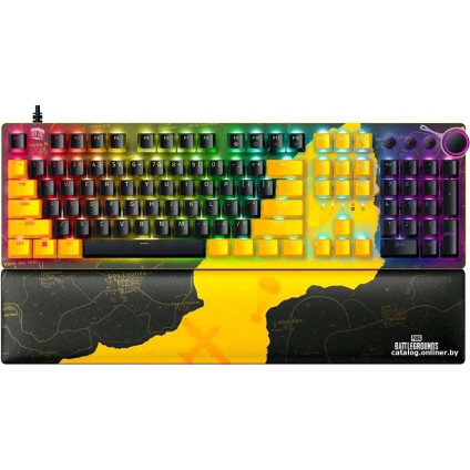 Клавиатура Razer Huntsman V2 PUBG: BATTLEGROUNDS Edition (Razer Optical Red, нет кириллицы)