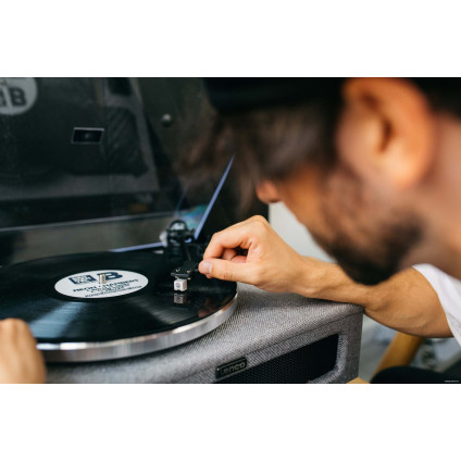 Виниловый проигрыватель Lenco LS-440 (серый)