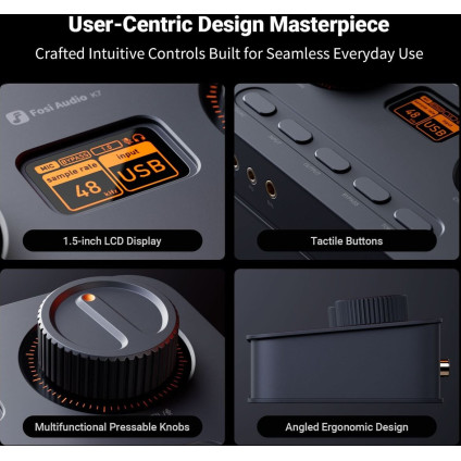 Настольный усилитель Fosi Audio K7