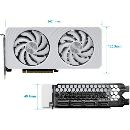 Видеокарта Palit GeForce RTX 5060 Ti White OC 16GB NE7506TU19T1-GB2061M