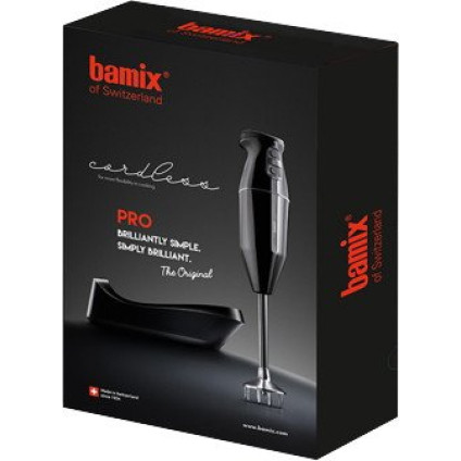 Погружной блендер Bamix Cordless PRO (белый)