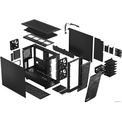 Корпус Fractal Design Meshify 2 Black FD-C-MES2A-01
