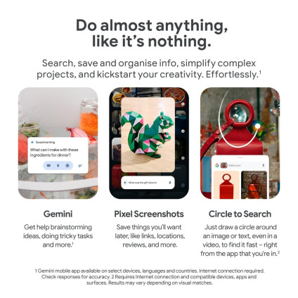 Телефон Google Pixel 9 Pro Fold 16GB/512GB (обсидиан)