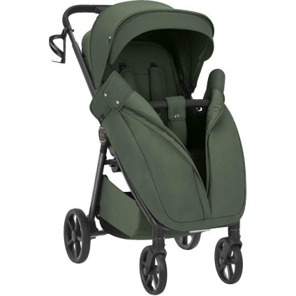 Коляска прогулочная «книга» Carrello Bravo Carbon CRL-5530 (Tropic Green)