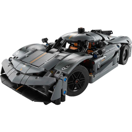 Конструктор LEGO Technic Koenigsegg Jesko Absolut Grey Hypercar 42173
