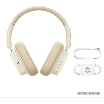 Наушники Baseus Bowie H1i (бежевый)