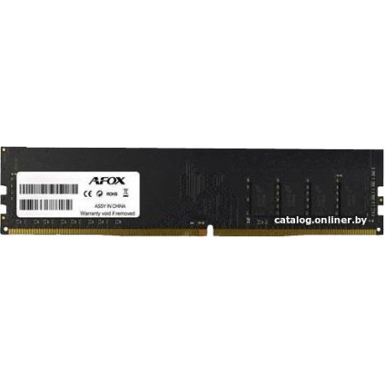 Оперативная память AFOX 8GB DDR4 PC4-19200 AFLD48EK1P