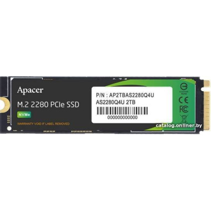 SSD Apacer AS2280Q4U M.2 PCIe Gen4 x4 1TB AP1TBAS2280Q4U-1