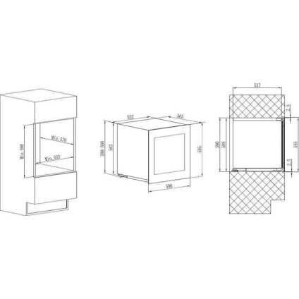 Винный шкаф Avintage AVI60PLATINUM
