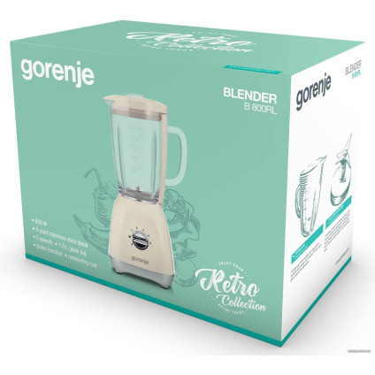 Стационарный блендер Gorenje B800RL
