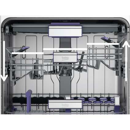 Отдельностоящая посудомоечная машина BEKO BDFN26440XP