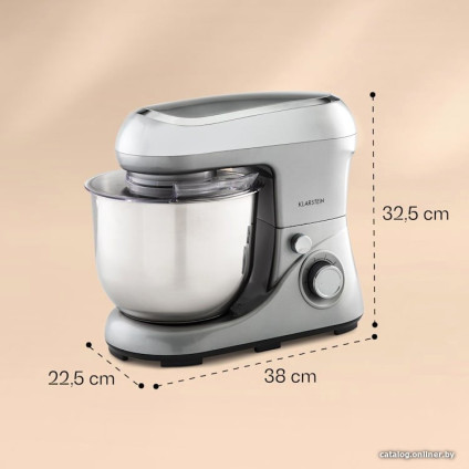 Планетарный миксер Klarstein Bella Pico 2G (серебристый)