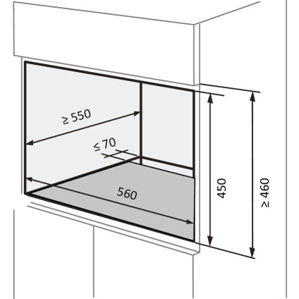 Микроволновая печь Brandt BKC7153BB