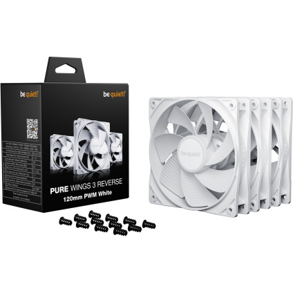 Комплект вентиляторов для корпуса be quiet! Pure Wings 3 120mm PWM Reverse BL136