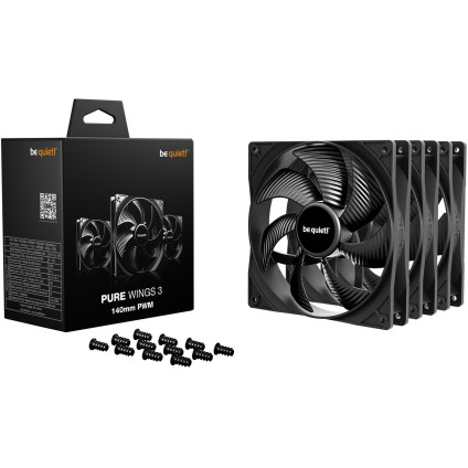 Комплект вентиляторов для корпуса be quiet! Pure Wings 3 140mm PWM BL139