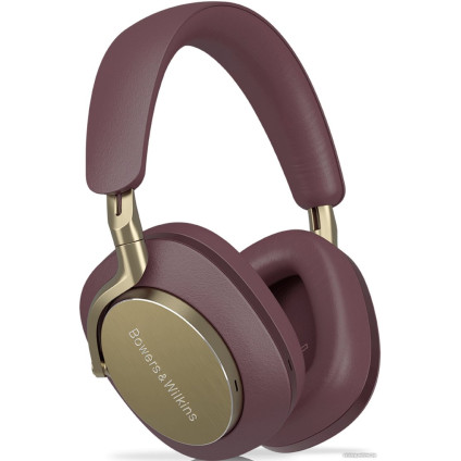 Наушники Bowers & Wilkins PX8 (бордовый/золотистый)